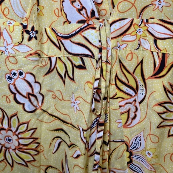 The Kooples Women’s Floral Wrap Maxi Dress Sz 4 - Picture 7 of 12